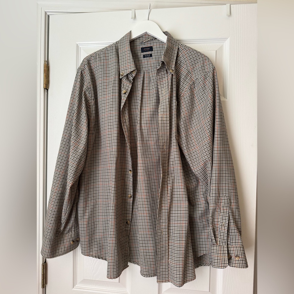 Arrow Men’s Plaid Dress Shirt
